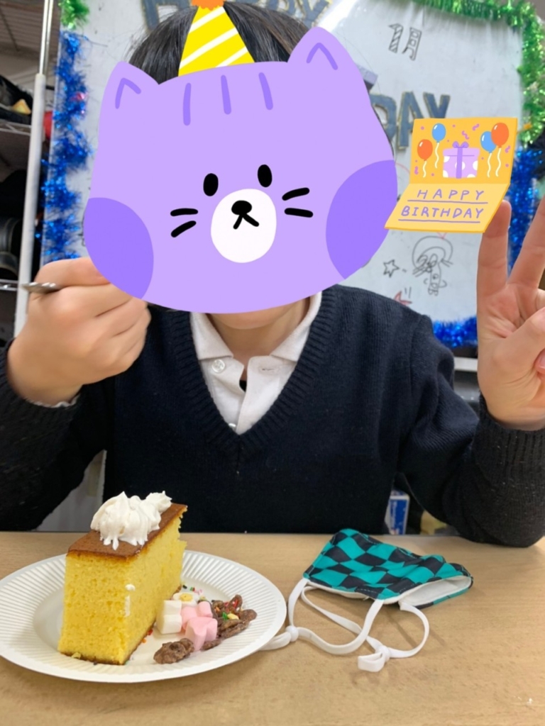 お誕生日会の写真